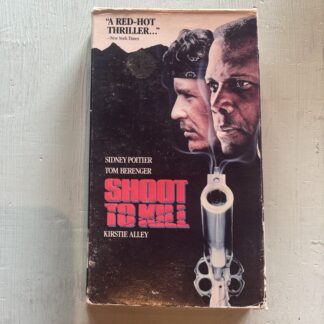 Shoot to Kill (1988) - Vintage VHS